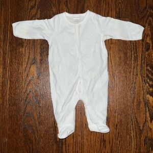 Absorba NWOT 0-3m White Cloud Onesie. Brand new!